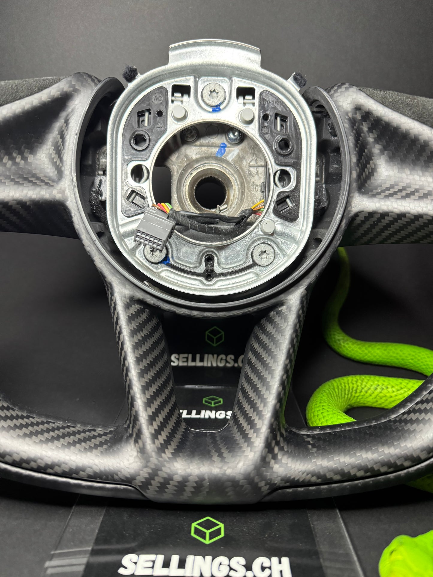 McLaren Sport Steering Wheel Carbon Matt