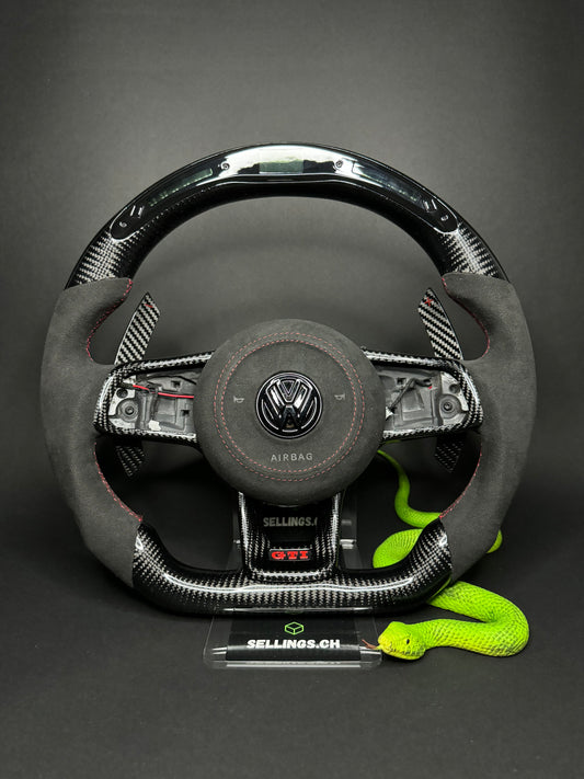 VW Golf 7/7.5 Sportlenkrad Carbon (LED)