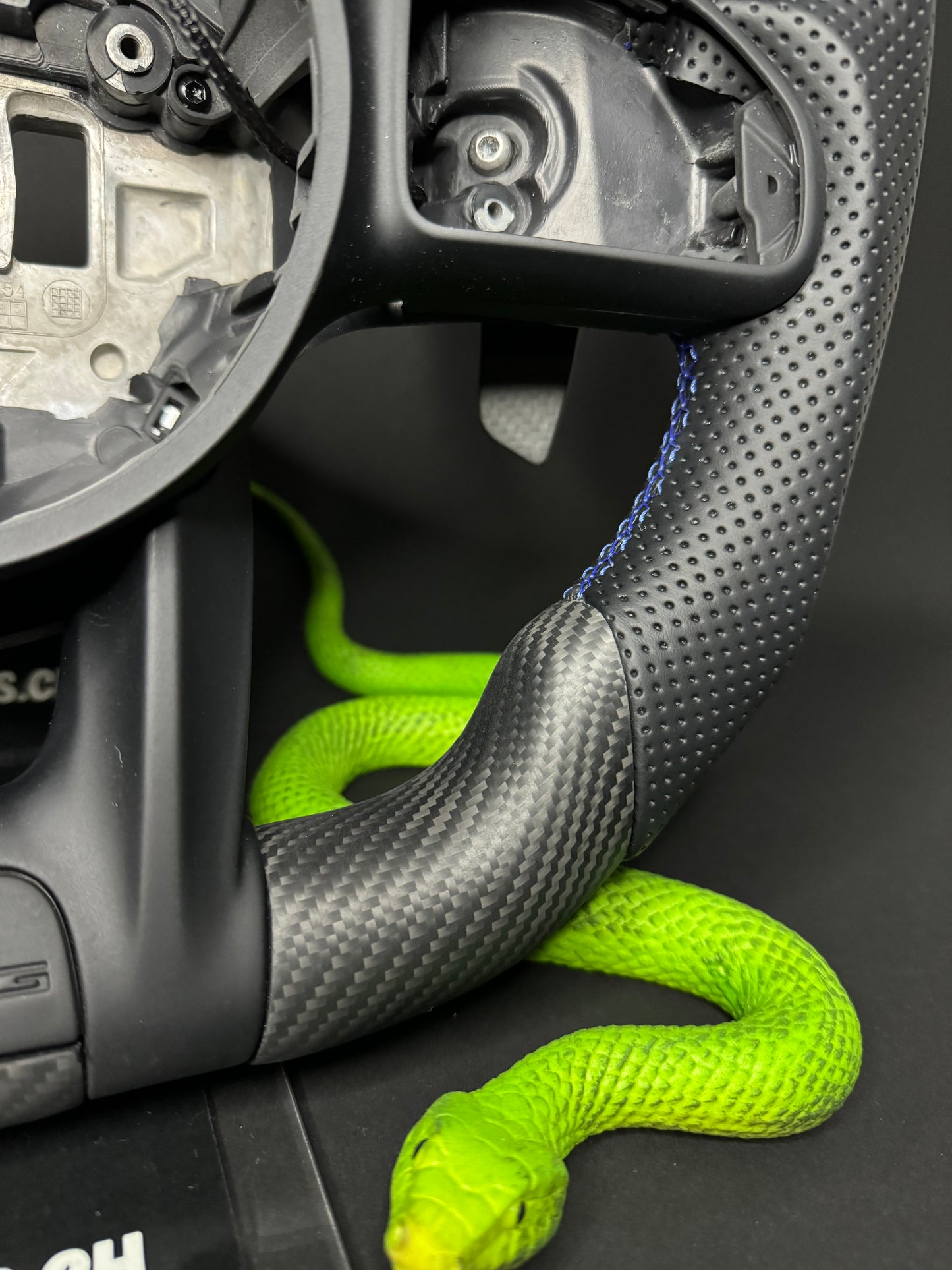 Mercedes AMG Sport Steering Wheel Carbon Matt