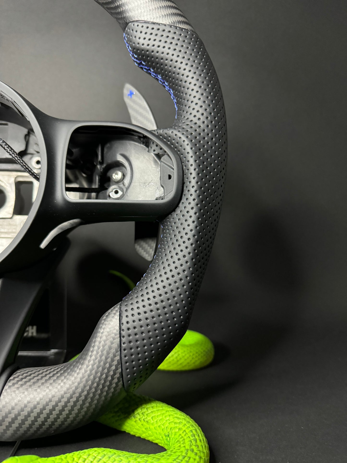 Mercedes AMG Sport Steering Wheel Carbon Matt