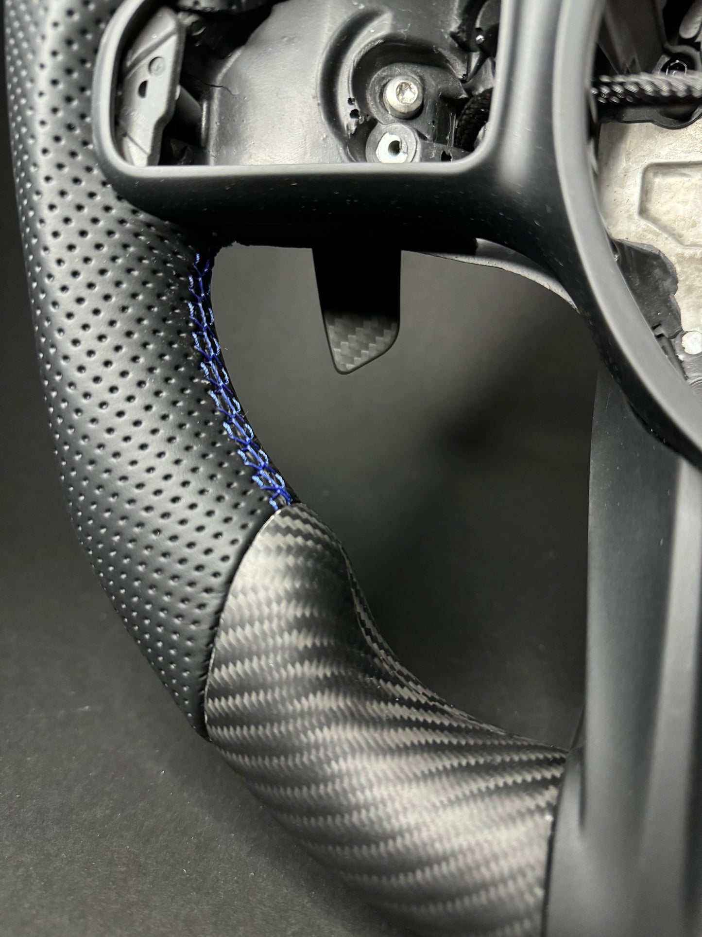 Mercedes AMG Sport Steering Wheel Carbon Matt