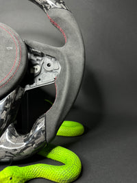 Volant Sport Toyota Supra Carbone forgé (LED)