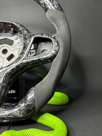 BMW Sportlenkrad Forged Carbon Farbsplitter (LED) G-Serie