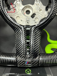 Volant Sport BMW Carbone (LED) Série F