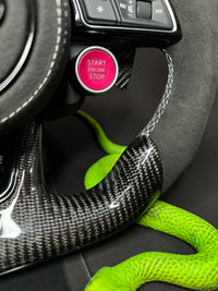Volant sport Audi en carbone