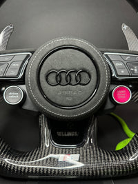 Volant sport Audi en carbone