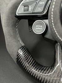 Volant sport Audi en carbone