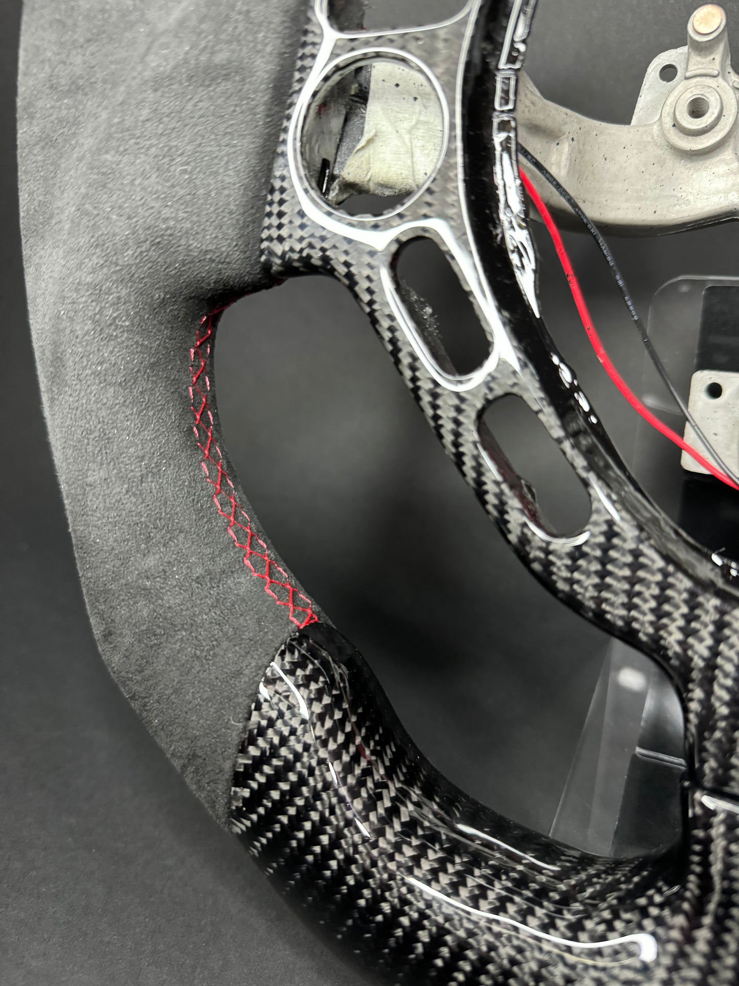 Volant sport en carbone Nissan GTR (LED)