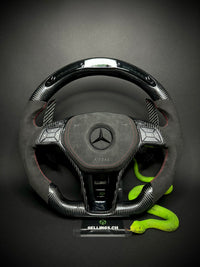 Mercedes AMG Sport Steering Wheel Carbon (LED)
