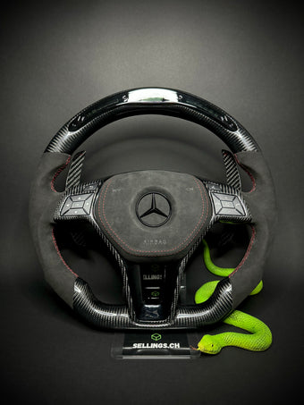 compare product Mercedes AMG Sport Steering Wheel Carbon (LED)