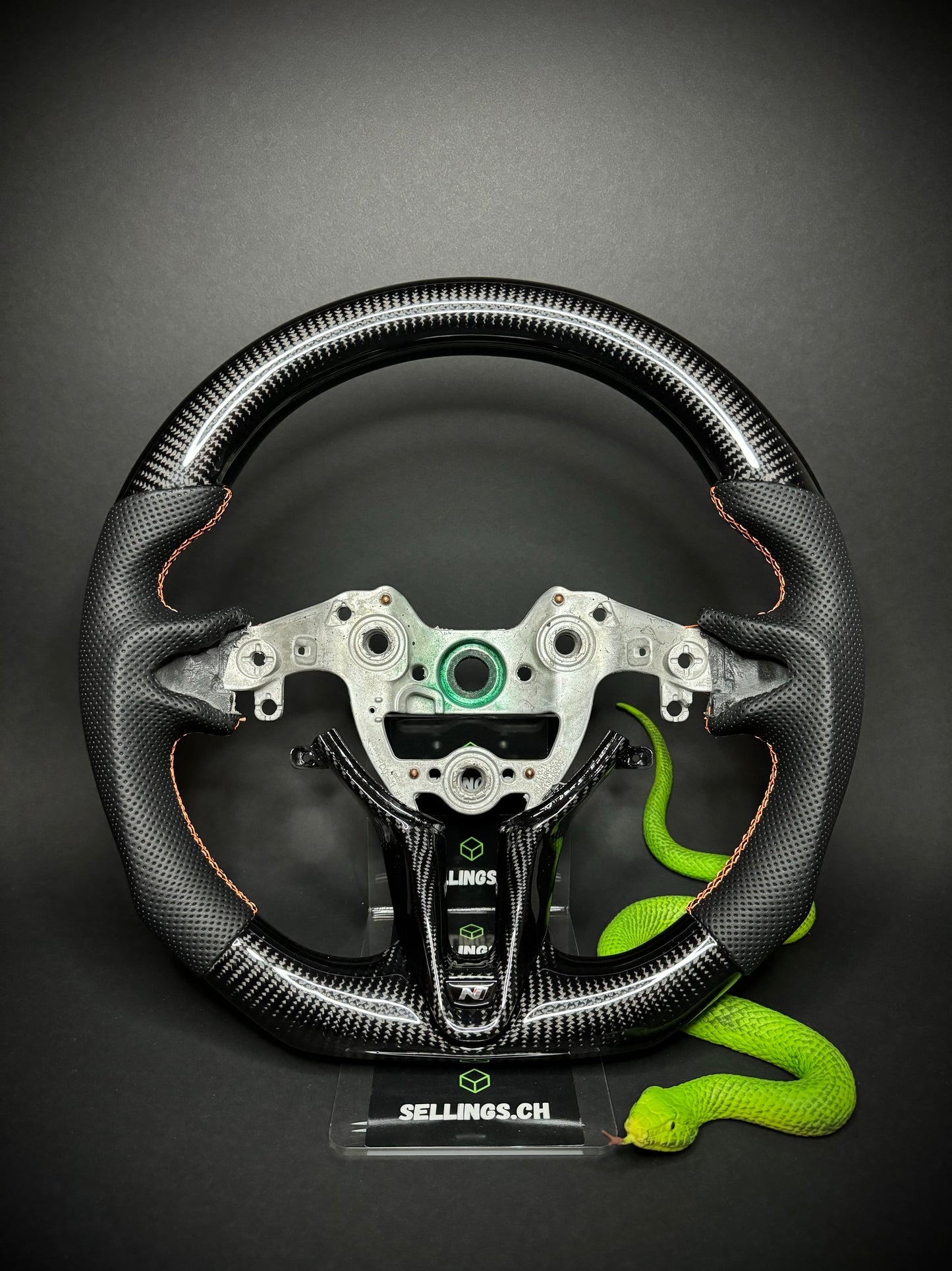 Volant sport en carbone Hyundai