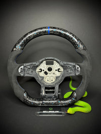 VW Golf 7/7.5 Sports Steering Wheel Forged Carbon Color Splitter