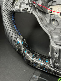 VW Golf 6 Sportlenkrad Forged Carbon Farbsplitter (LED)