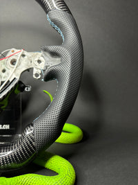 Volant sport Hyundai carbone (LED)