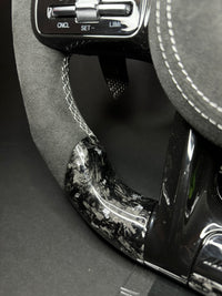 Mercedes AMG Sportlenkrad Forged Carbon Farbsplitter (Upgrade auf Facelift)