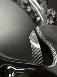 Mercedes AMG Sportlenkrad Forged Carbon Farbsplitter (Upgrade auf Facelift)