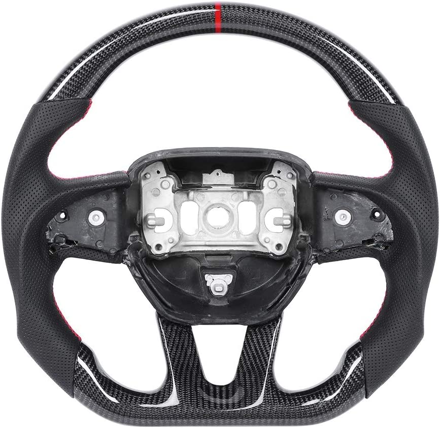 Volant sport Dodge Carbone