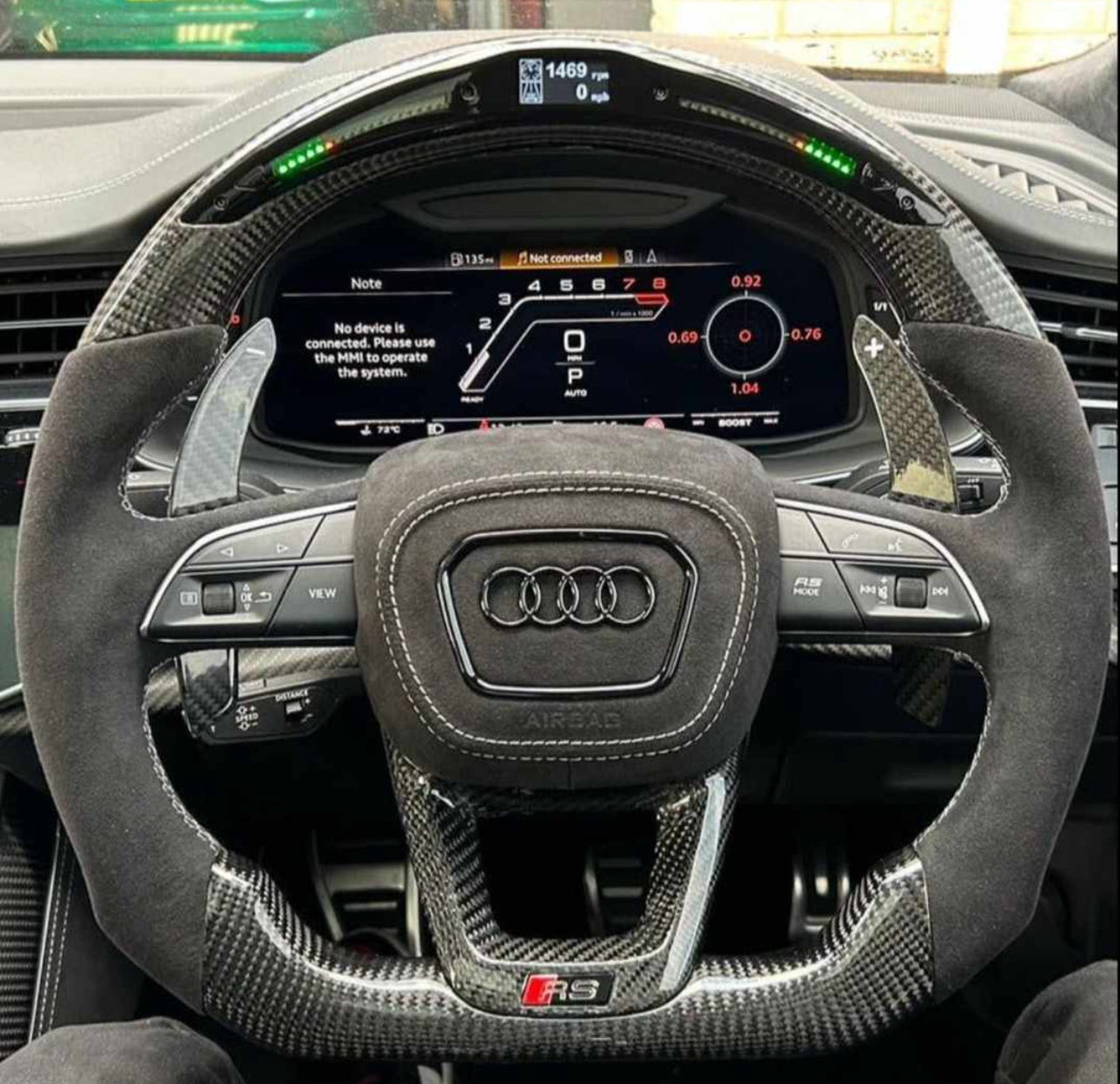 Audi Sportlenkrad Carbon (LED)