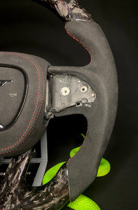 Volant Sport Jeep Carbone forgé Flocons de couleur