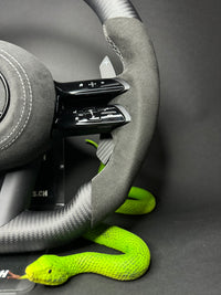 Mercedes AMG Sport Steering Wheel Carbon Matte (Upgrade to Facelift)