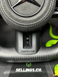 Mercedes AMG Sport Steering Wheel Carbon Matte (Upgrade to Facelift)