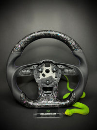 Audi Sport Steering Wheel Forged Carbon Color Splitter