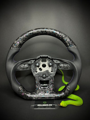 compare product Audi Sport Steering Wheel Forged Carbon Color Splitter
