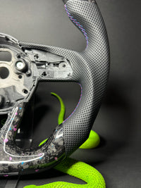 Audi Sport Steering Wheel Forged Carbon Color Splitter