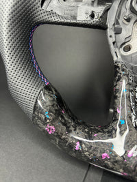 Audi Sport Steering Wheel Forged Carbon Color Splitter