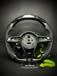 Volant sport Alfa Romeo en carbone (LED)