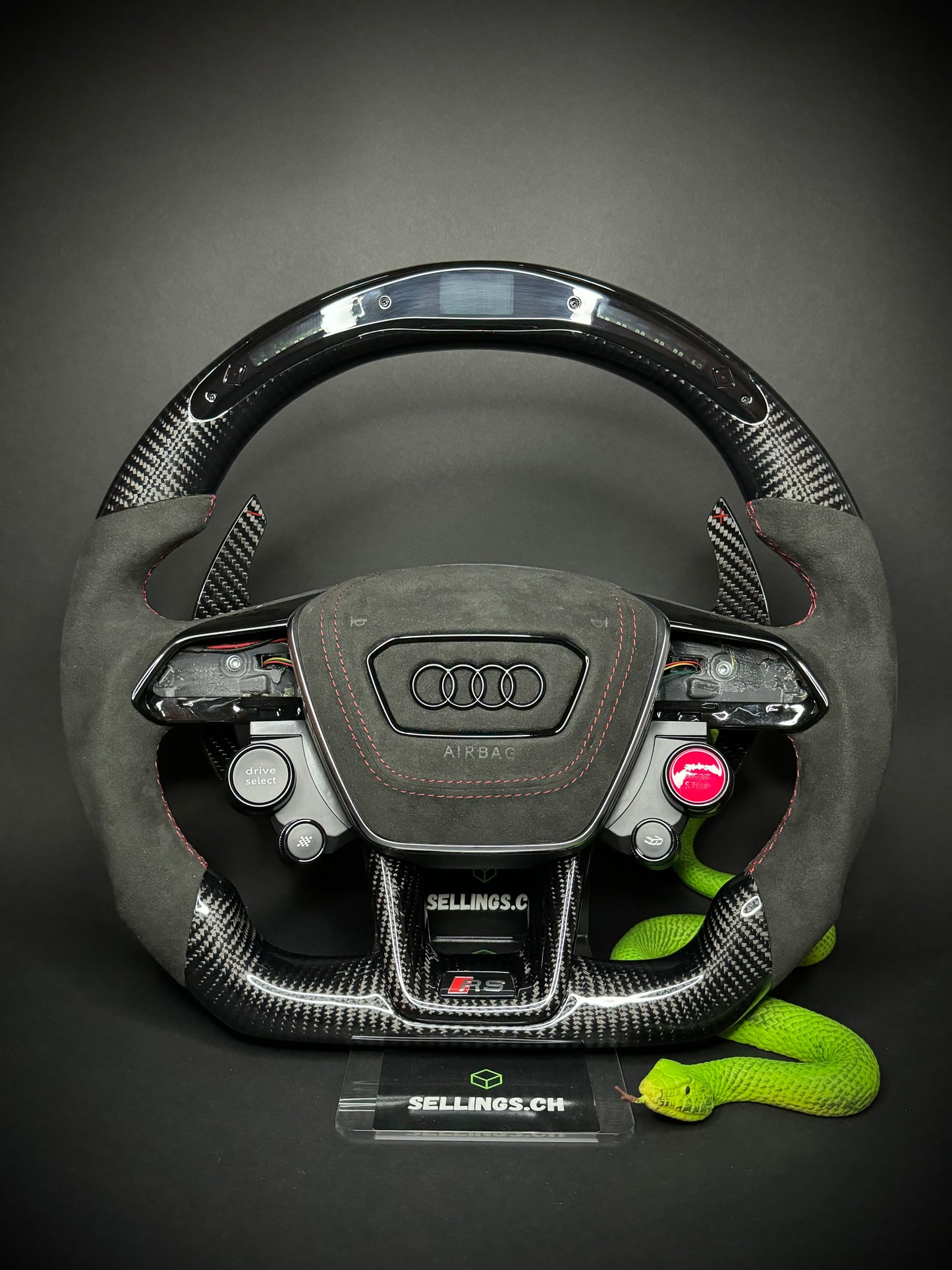 Audi Sportlenkrad Carbon (LED)
