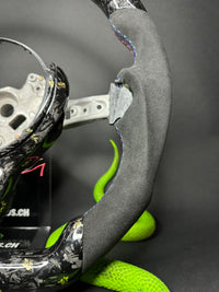 BMW Sportlenkrad Forged Carbon Farbsplitter (LED) F-Serie