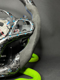 BMW Sport Steering Wheel Forged Carbon Color Flakes (LED) G-Series