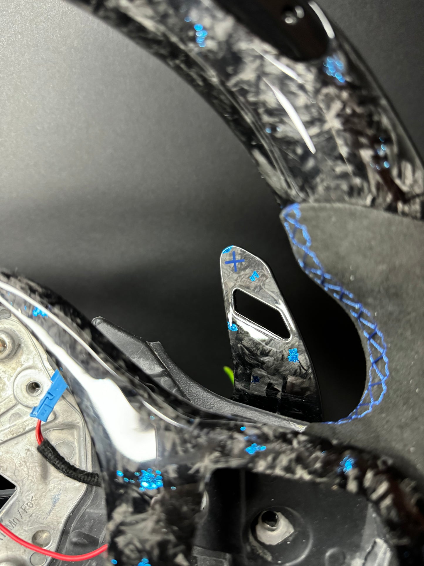 BMW Sport Steering Wheel Forged Carbon Color Flakes (LED) G-Series