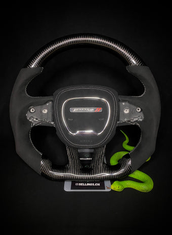 compare product Volant sport Dodge Carbone