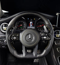 Mercedes AMG Sport Steering Wheel Carbon Matt