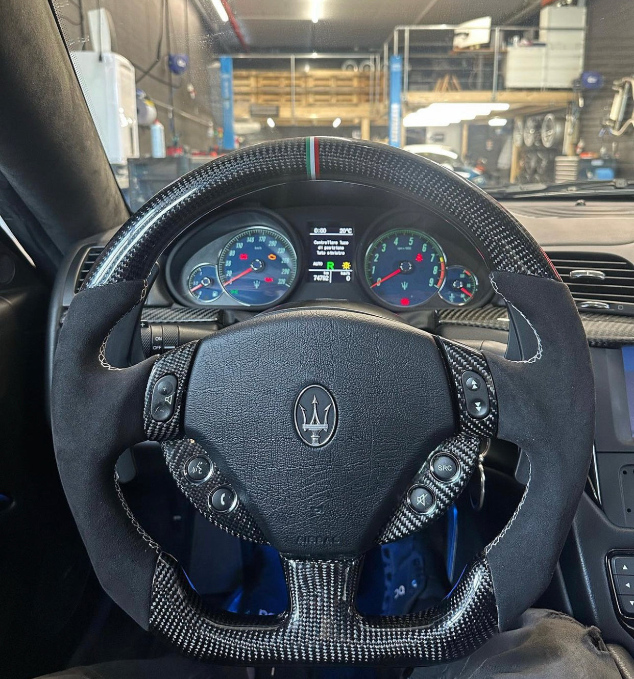 Maserati Carbon Sport Steering Wheel