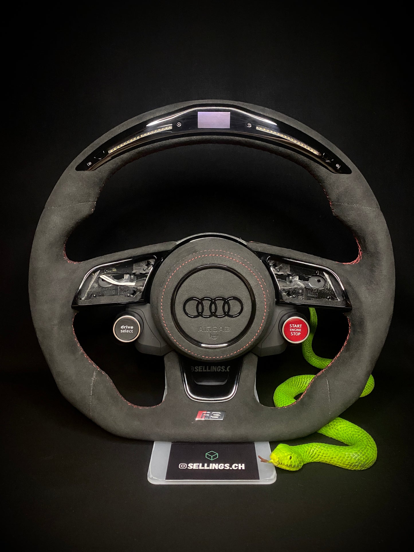 Volant sport Audi Alcantara (LED)