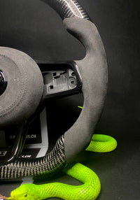 VW Golf 7/7.5 Sportlenkrad Carbon (LED) All Black