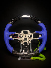 Ford Mustang Sport Steering Wheel Forged Carbon (LED)