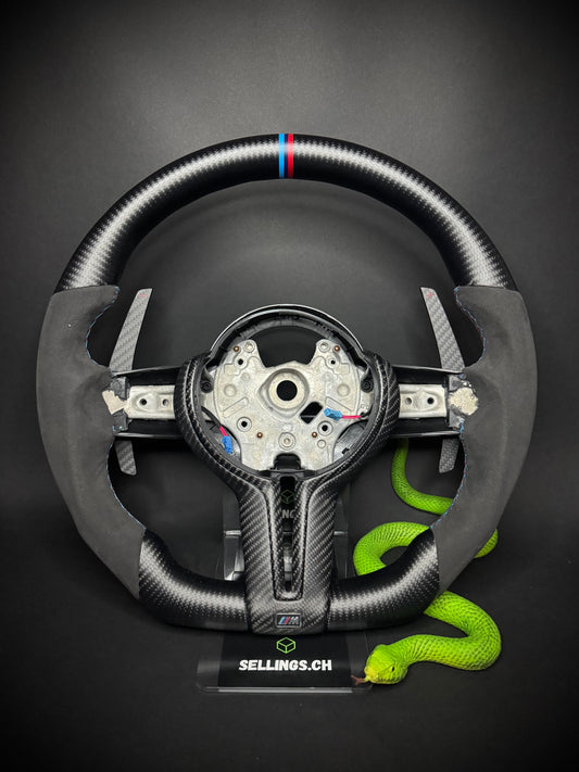 BMW Sport Steering Wheel Carbon Matte F-Series