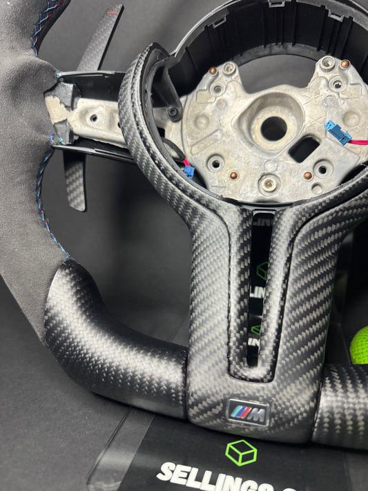 BMW Sport Steering Wheel Carbon Matte F-Series