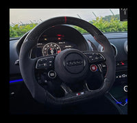 Volant sport Audi en carbone