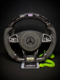 Mercedes AMG Sportlenkrad Forged Carbon (LED)