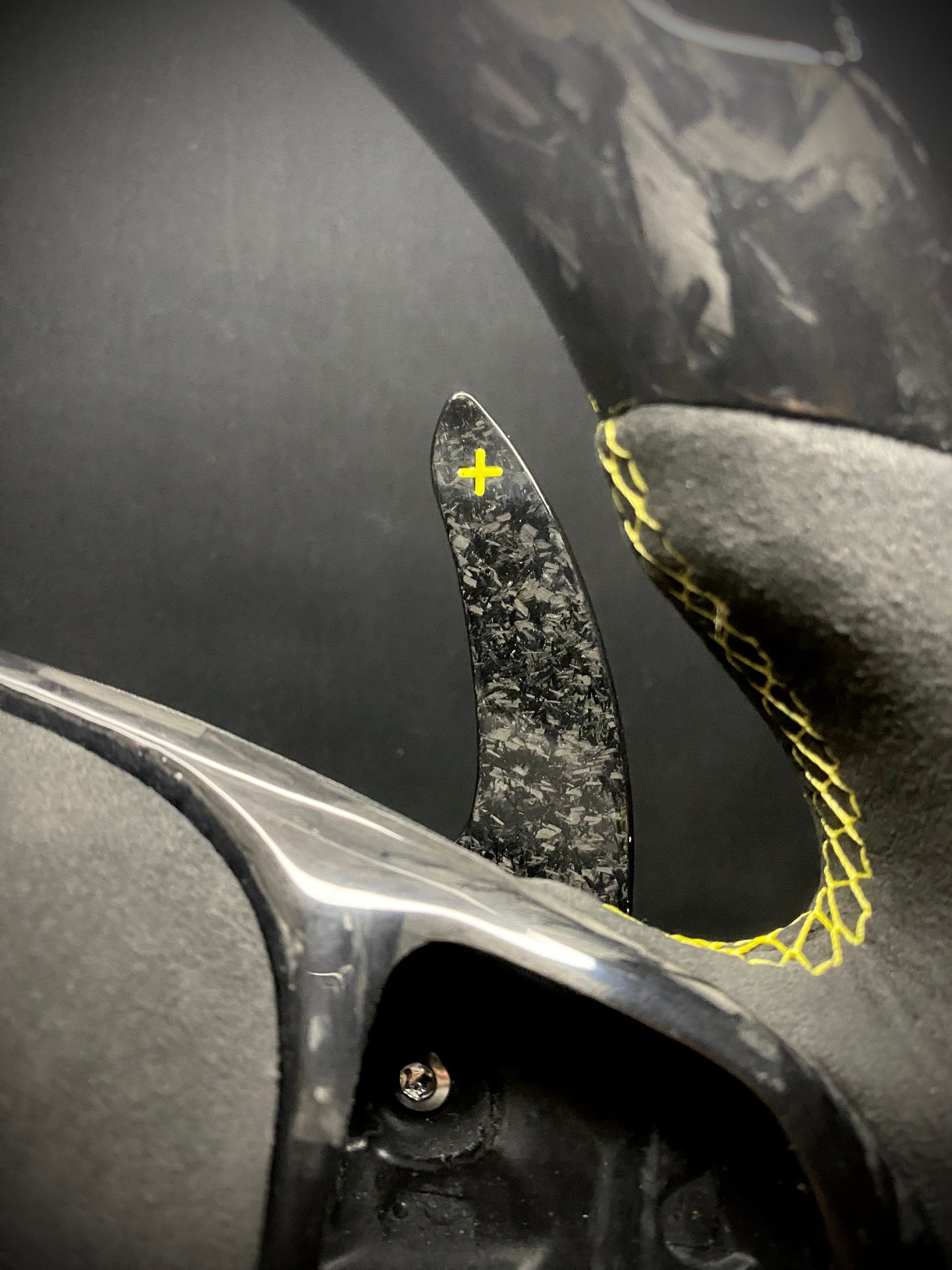 Mercedes AMG Sportlenkrad Forged Carbon (LED)