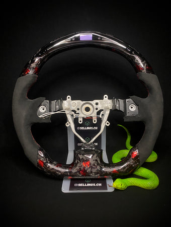 compare product Volant sport Subaru en carbone forgé avec inserts colorés (LED)