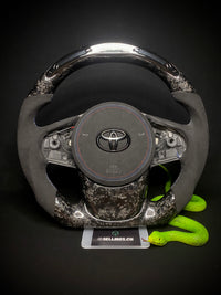 Volant Sport Toyota Supra Carbone forgé (LED)