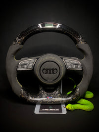 Audi Sportlenkrad Forged Carbon Farbsplitter (LED)