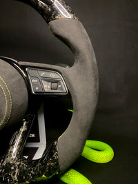 Audi Sportlenkrad Forged Carbon Farbsplitter (LED)