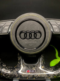 Audi Sportlenkrad Forged Carbon Farbsplitter (LED)